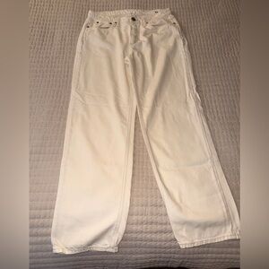 Rag & Bone Off-White Denim Pants
